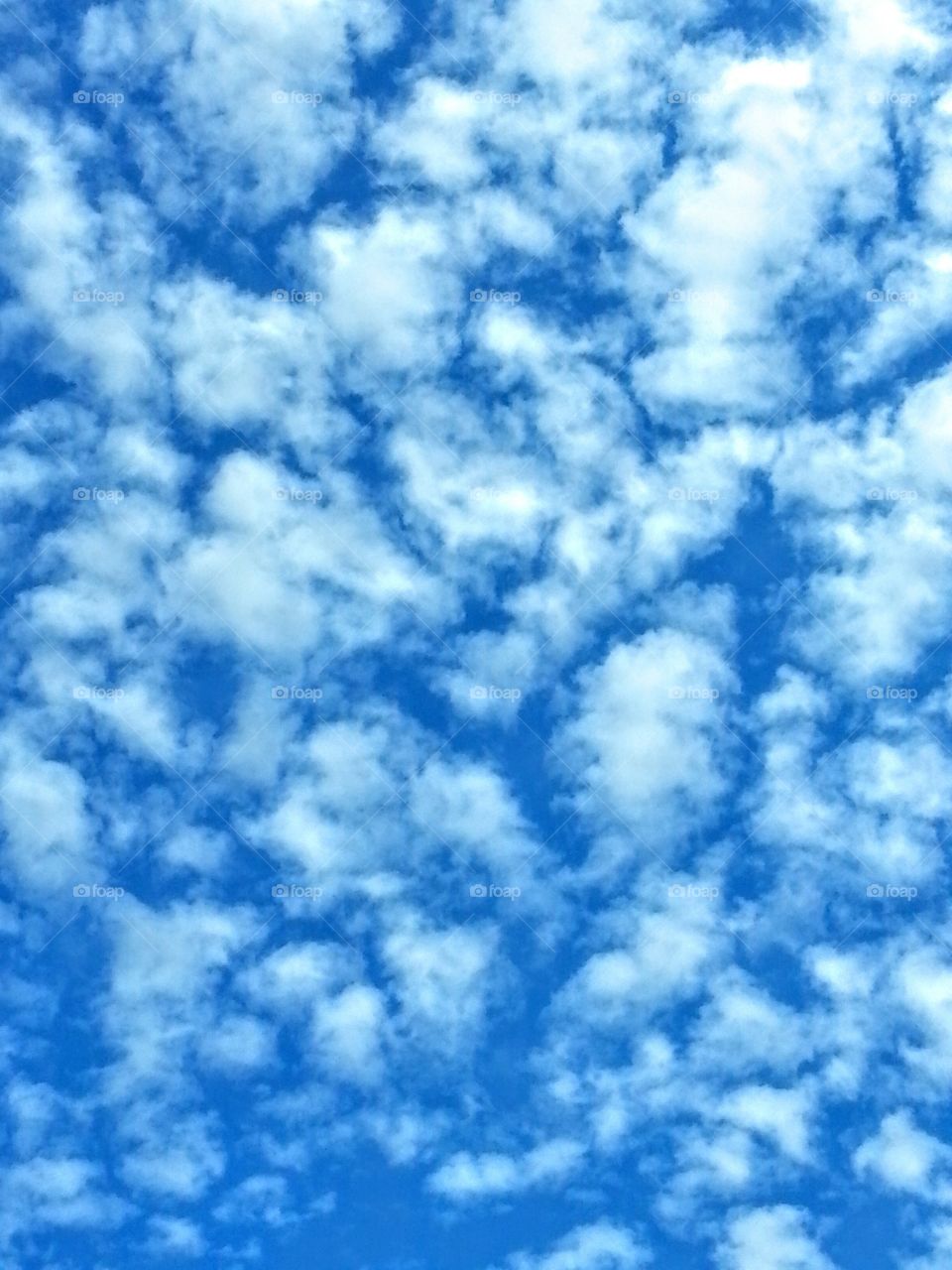 Blue Cloudy Skies. Beautiful, blue cloudy skies in Rockbridge, Ohio.