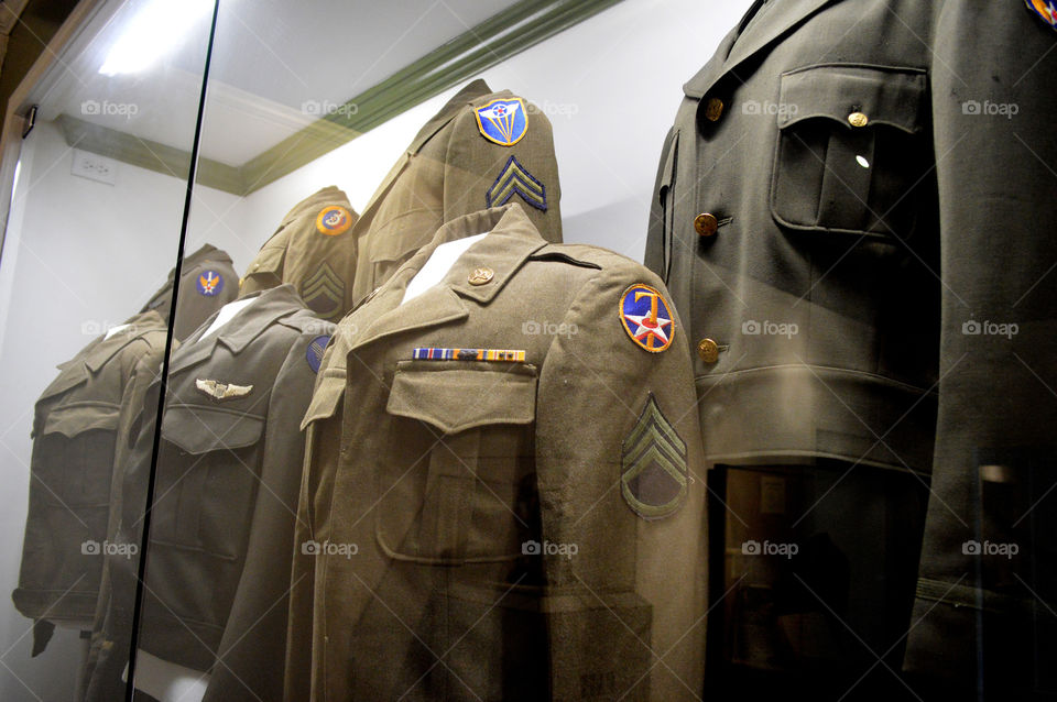Historic military uniforms