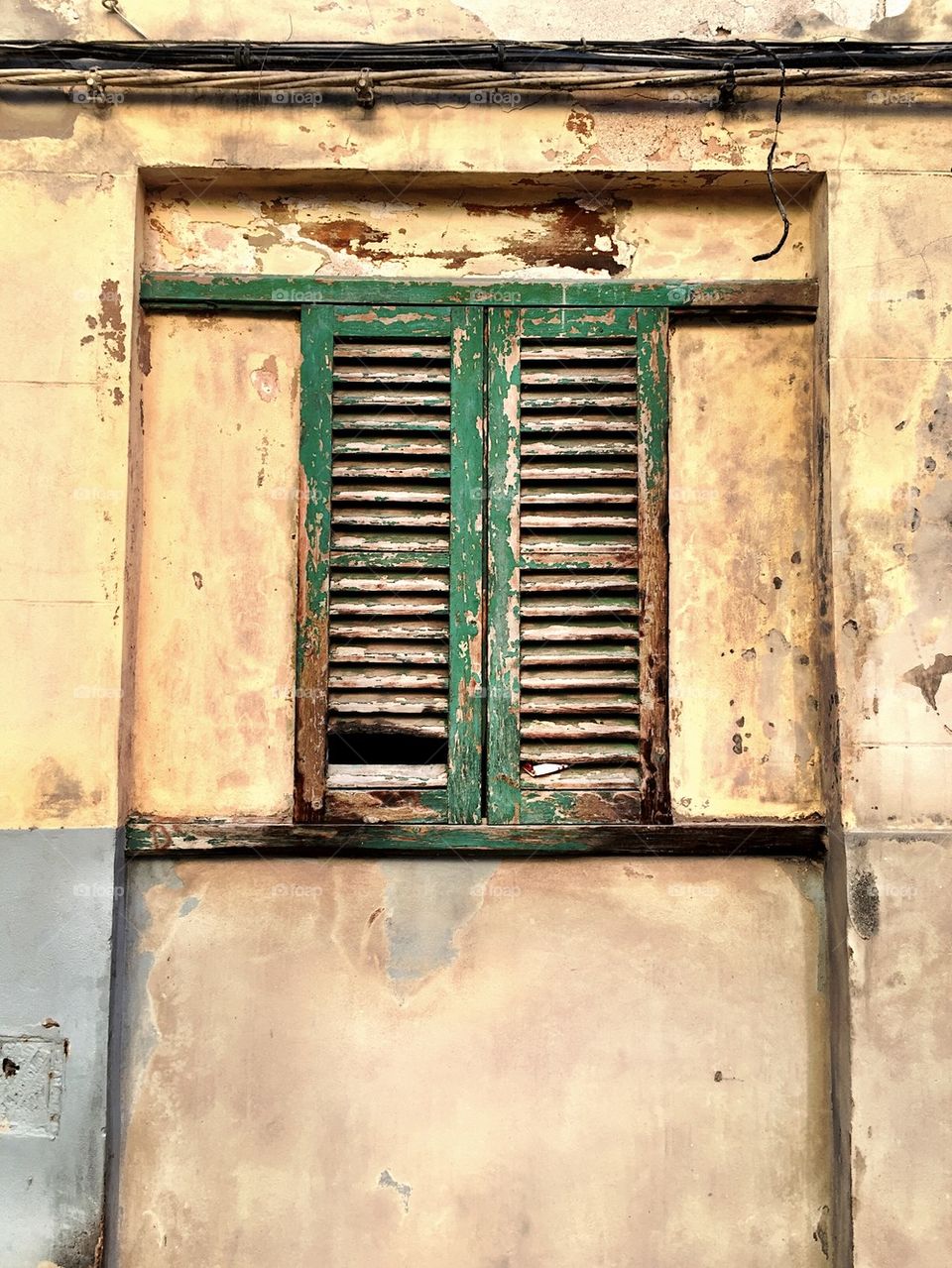 Rustic shutter