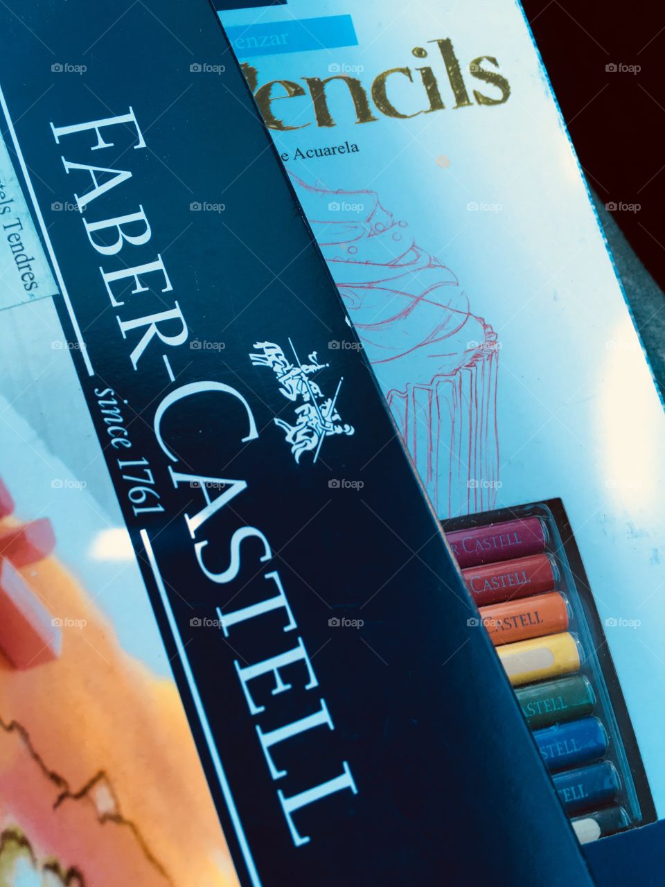 FaberCastel watercolour pencils & soft pastels 