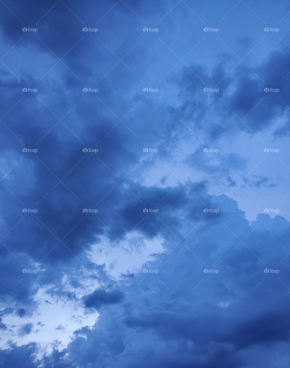 Dark Storm Clouds Overhead