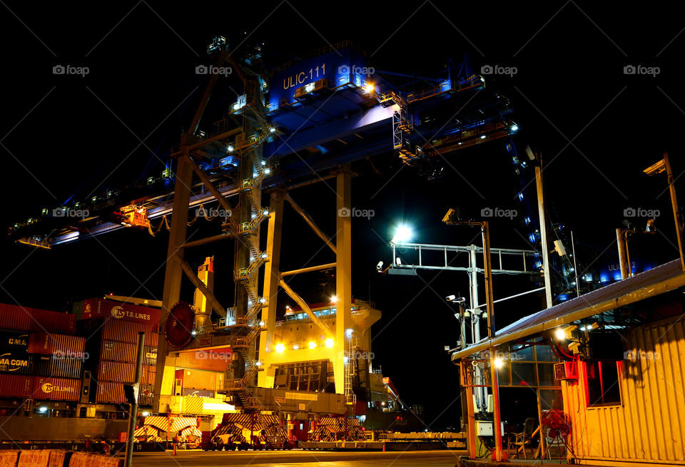 Port heavy machinery