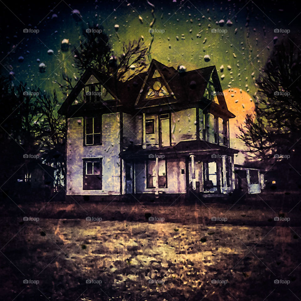 this is my version of a house on haunted hill.