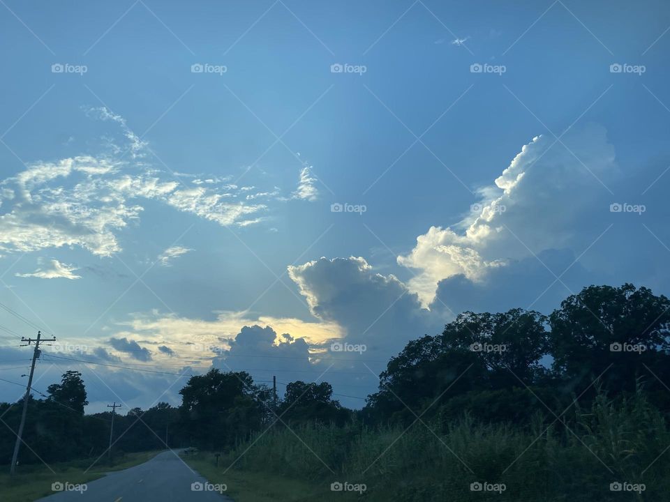 A beautiful sunny day 