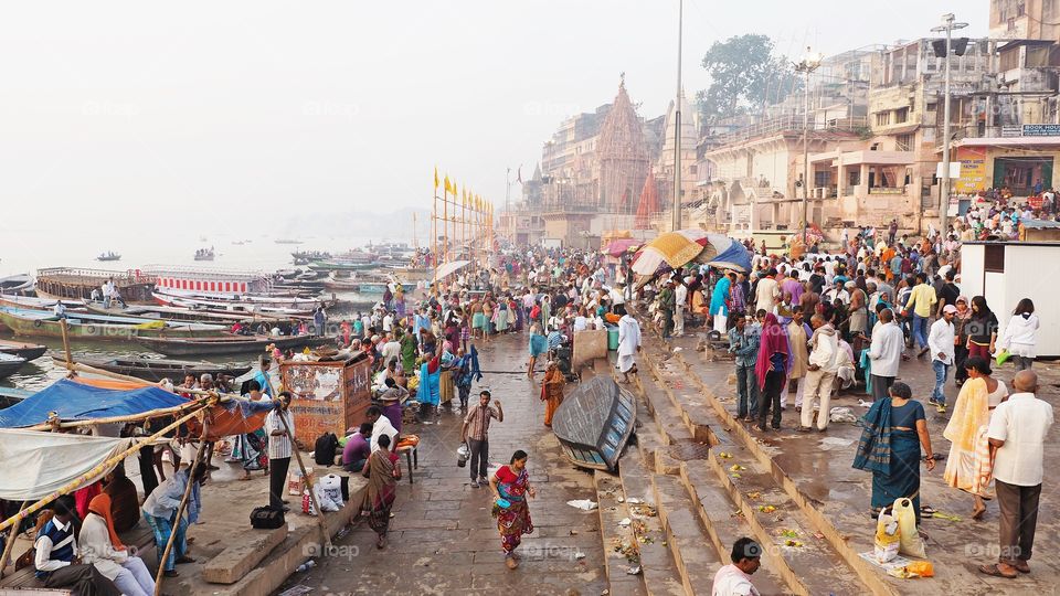 Ganges River at India