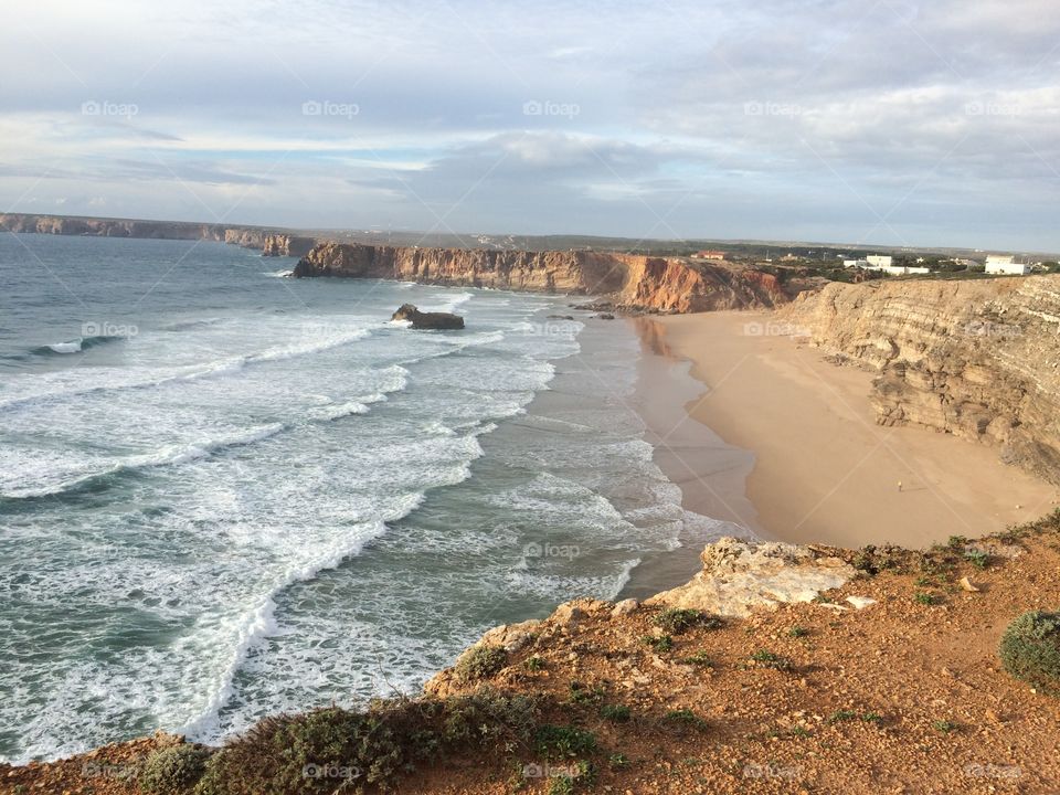 Beach landscape