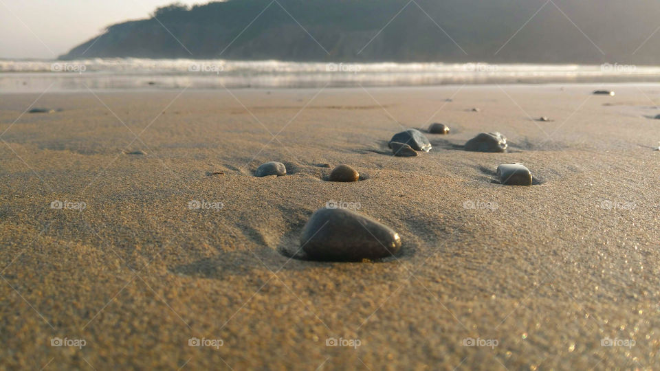 morning on the beach