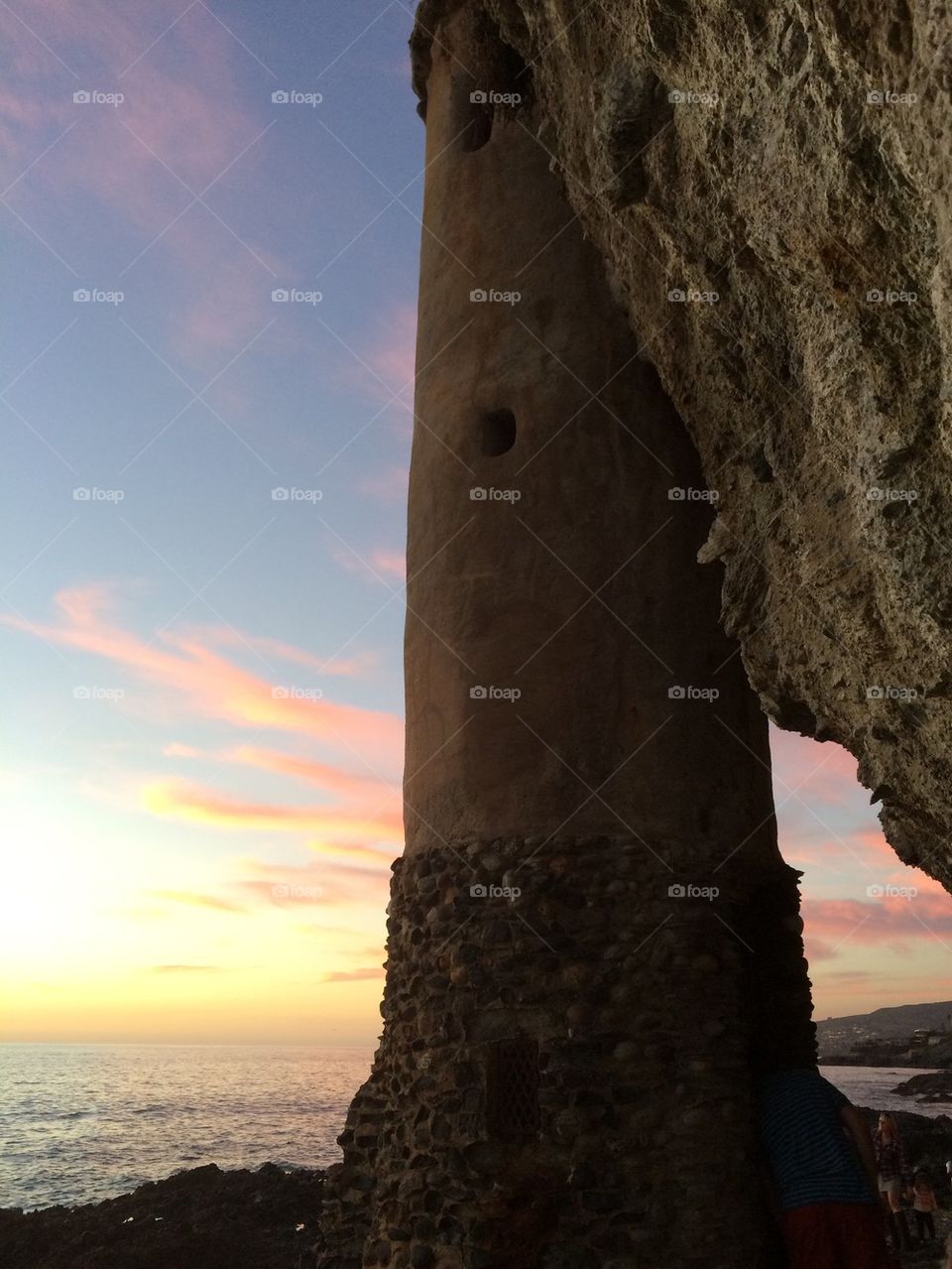 Sunset at The Pirate Tower