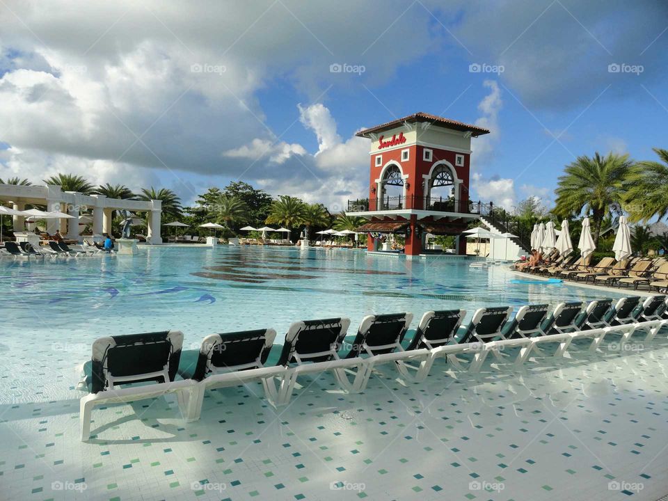 Water, Dug Out Pool, Resort, Hotel, Travel