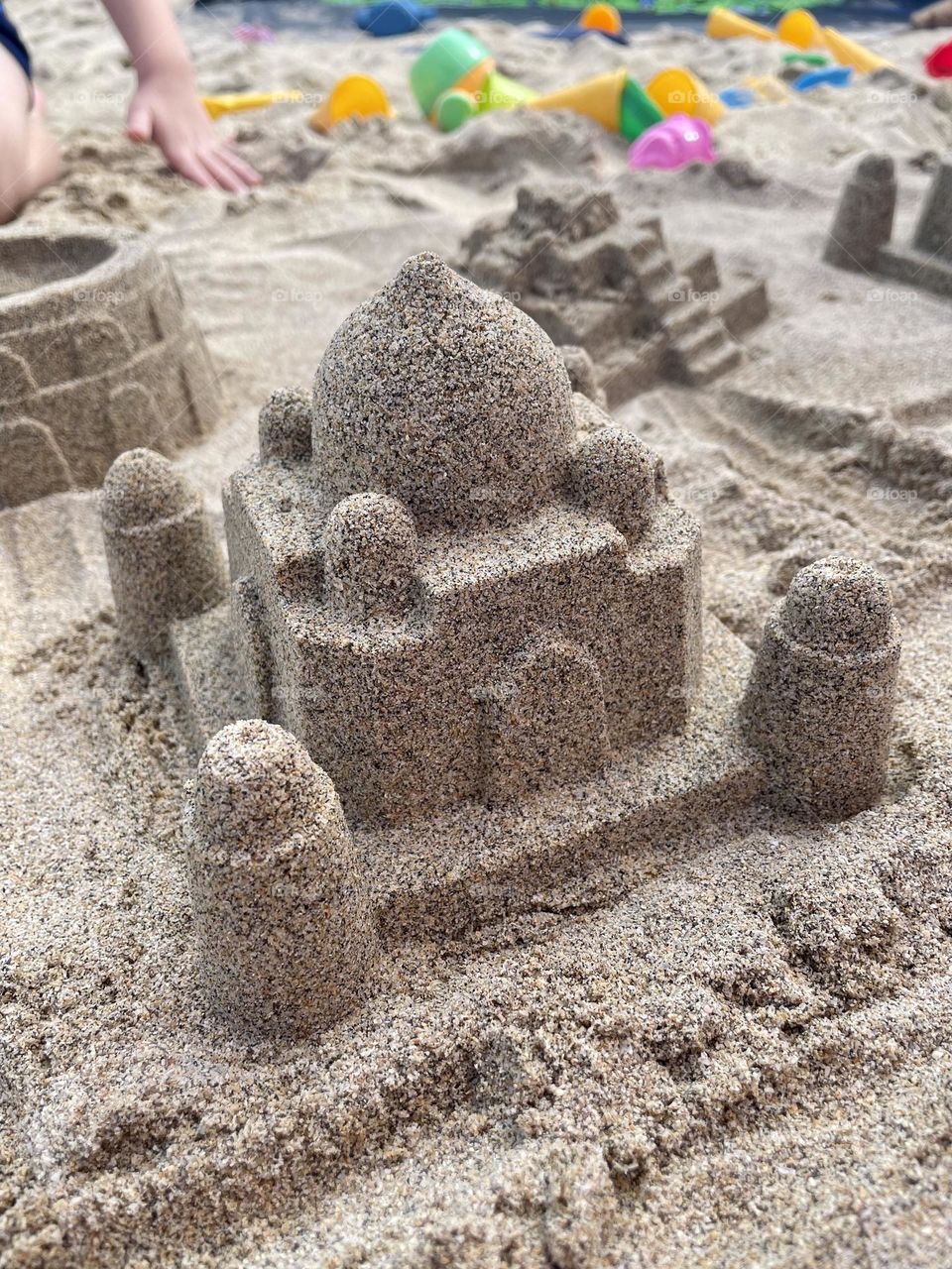 The Sand Taj Mahal!