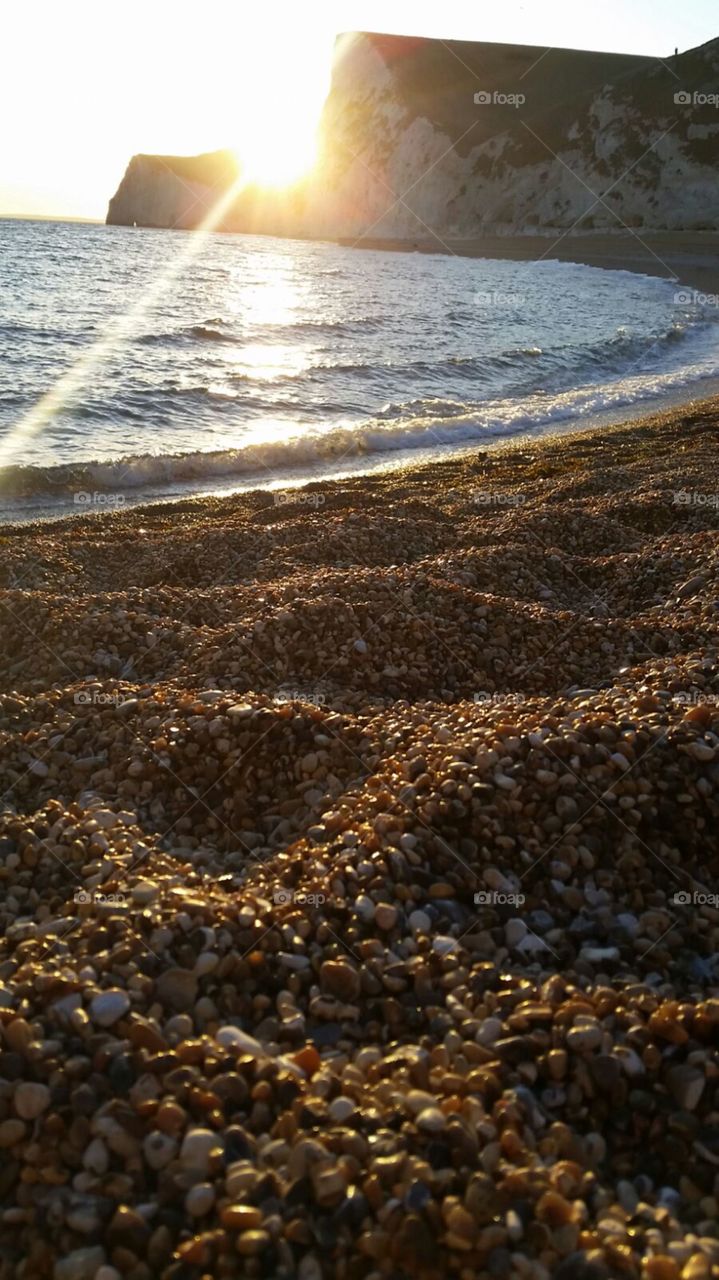Pebbles beach