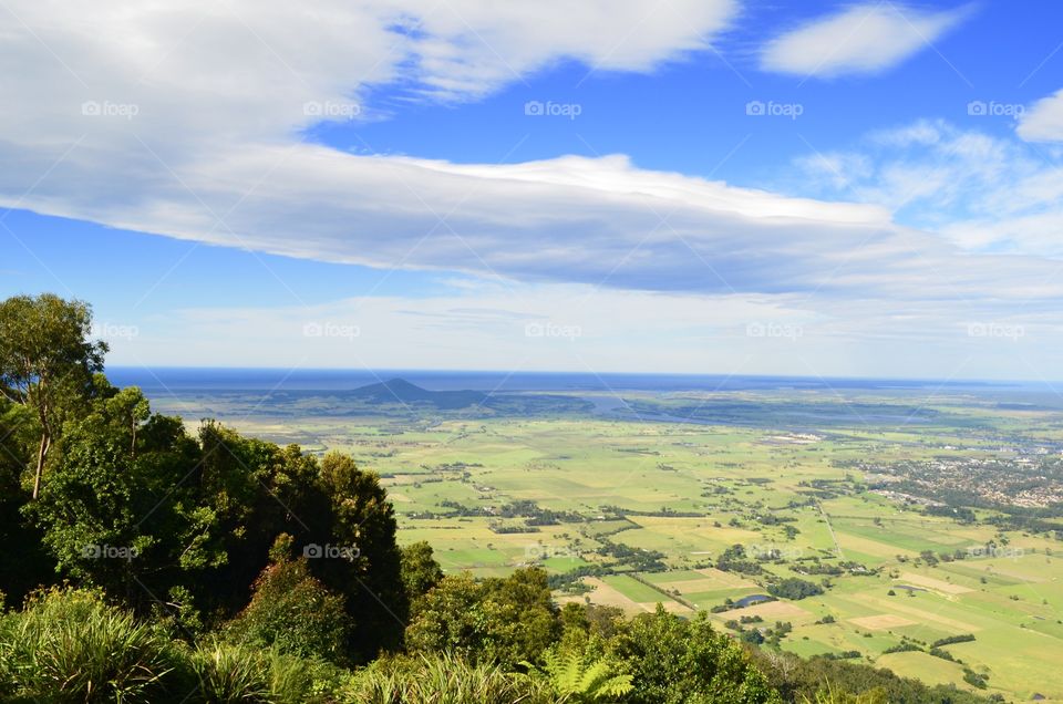 The most beautiful Bulli lookout, NSW, Australia 