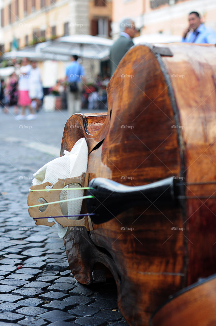Musical instrument. Cello music