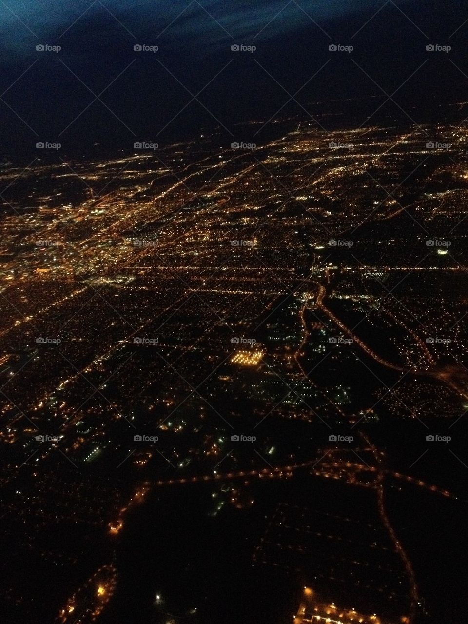 Columbus Skyline at Night