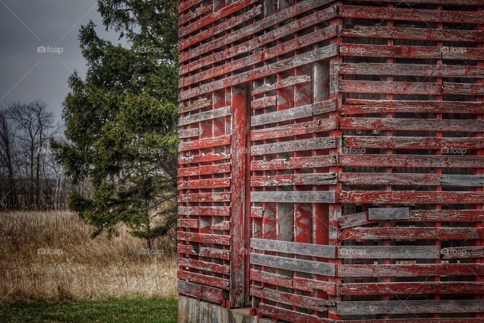 Red Out Building