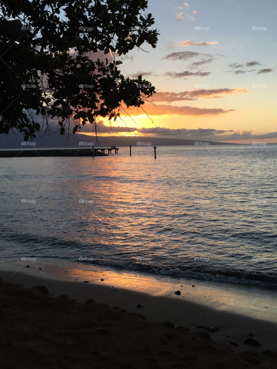 Sunset on Maui 