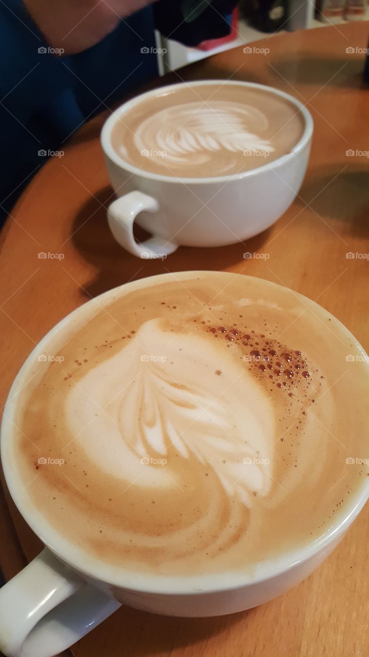 Coffee Time at Char. Some amazing Intelligentsia coffee at Char-cu-te-rie in Visalia, Calif.