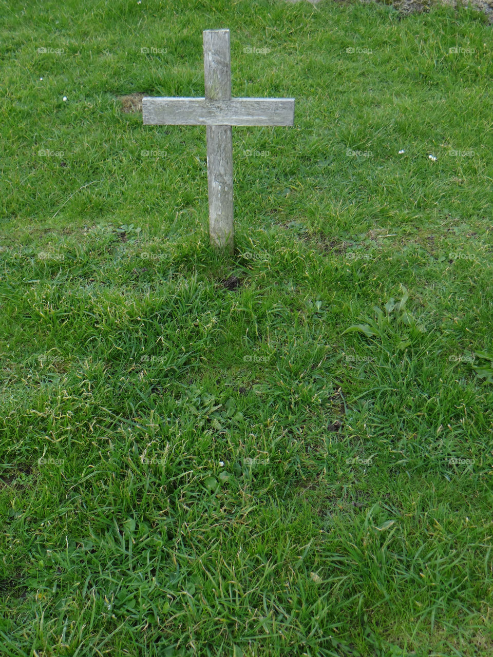 ireland grass cross wooden by kshapley