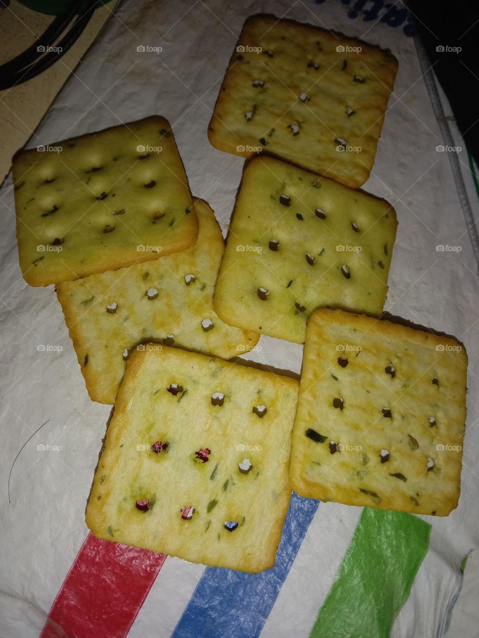 green biscuits