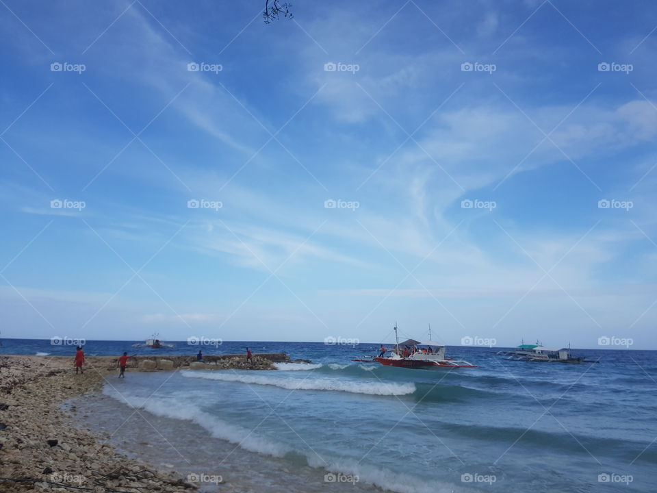 Water, Sea, Beach, Seashore, No Person