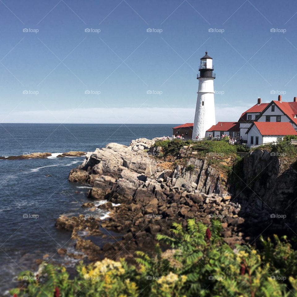 Lighthouse, Seashore, Direction, Sea, Navigation