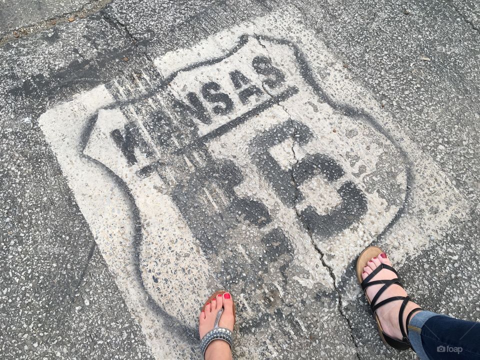 Route 66 in Kansas 