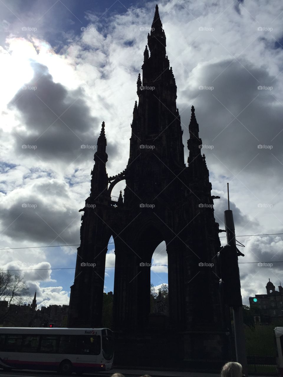 Scott Monument. Edinburgh. May, 2015.