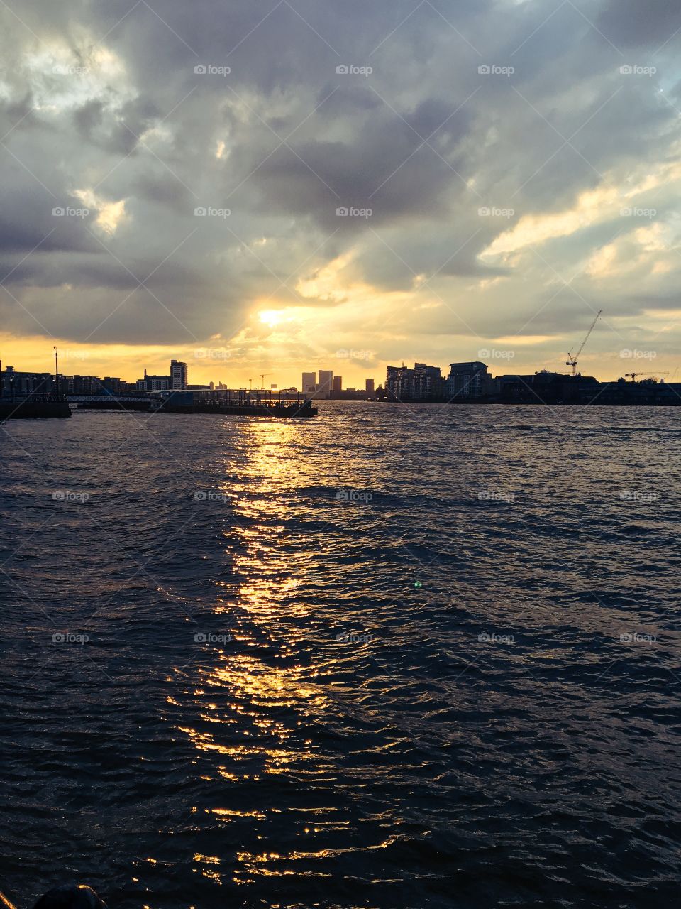Greenwich River Thames view 