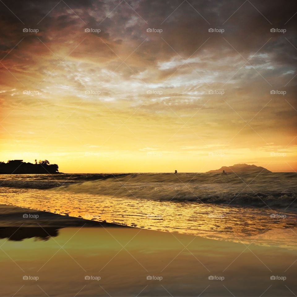 Sunset, Water, Dawn, Beach, Sun