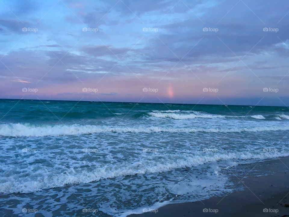 Sunset on Miami Beach