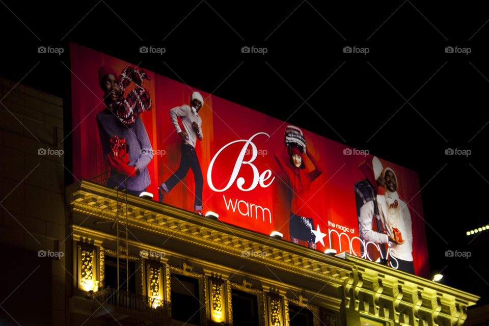 THE CHRISTMAS AT UNION SQUARE SAN FRANCISCO CALIFORNIA USA