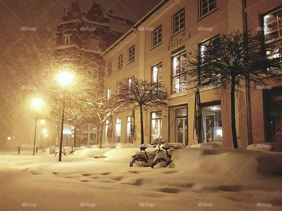 Snow, Winter, No Person, Architecture, People
