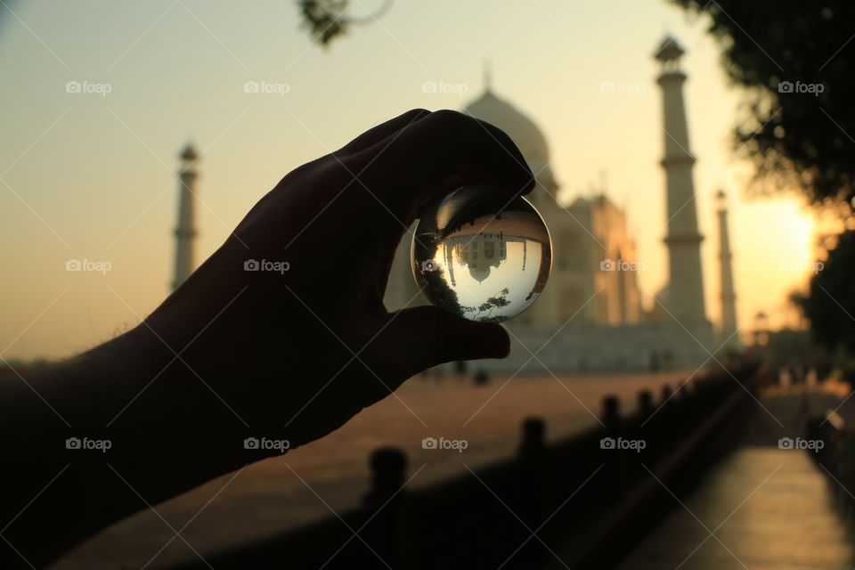 Taj Mahal at Sunrise. Week trip to India