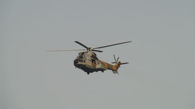 military helicopter