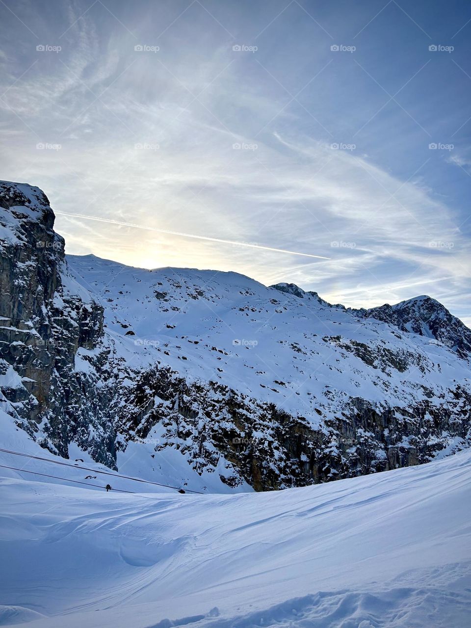 Mountain , France February 2023 . 