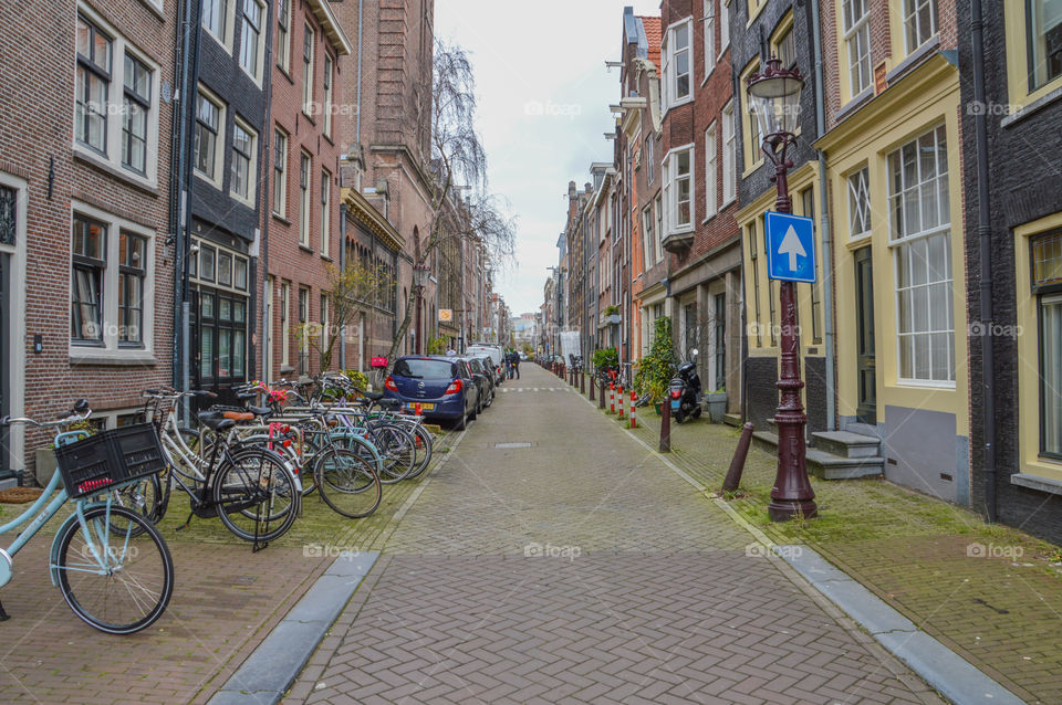 Utrechtsedwarsstraat At Amsterdam The Netherlands