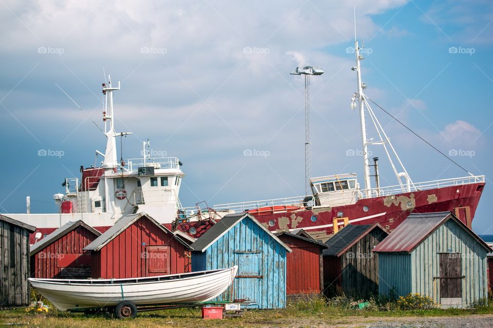 Simrishamn in Southern Sweden