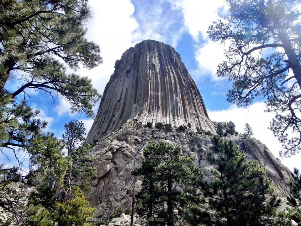 Devil's Tower National Monument, Wyoming, USA