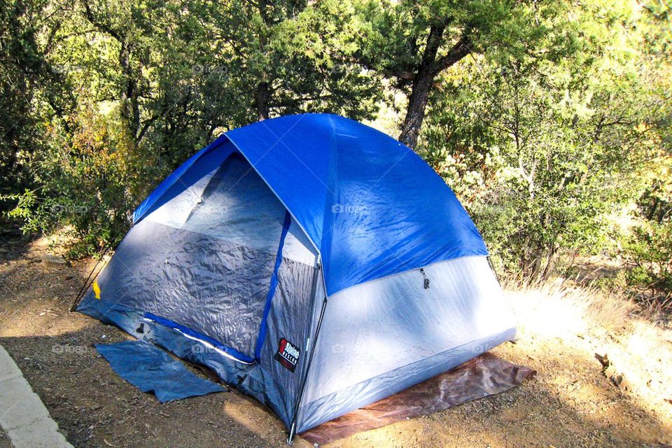 Tent camping