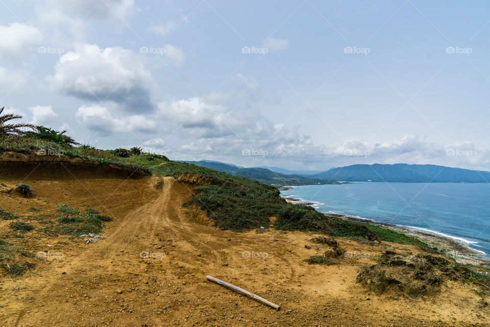 On the coast of Taiwan.. Enjoying the lovely weather.  This is life!