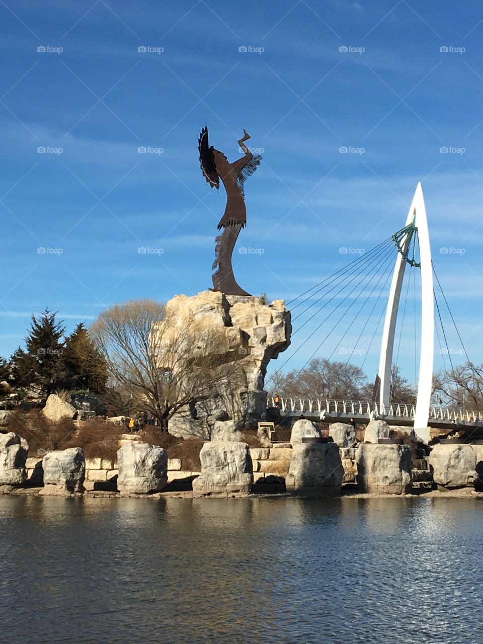 Keeper of the Plains in Wichita, Kansas