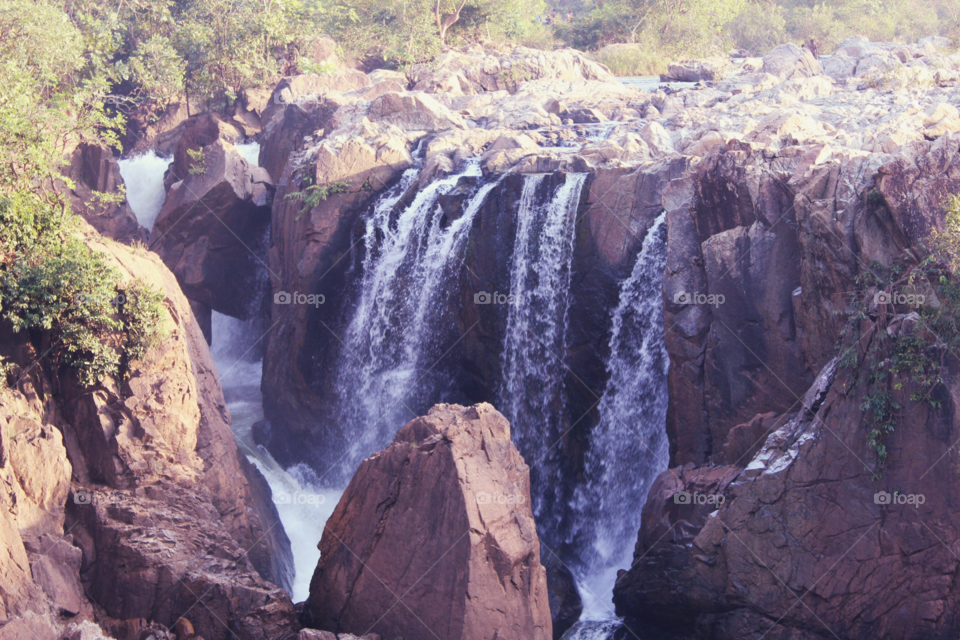 Small waterfall in Odisha india