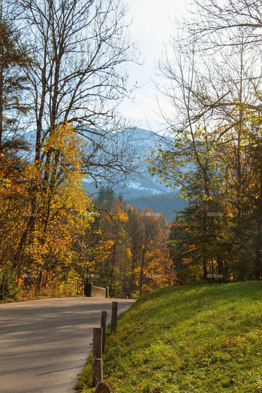 Fall in garmisch 