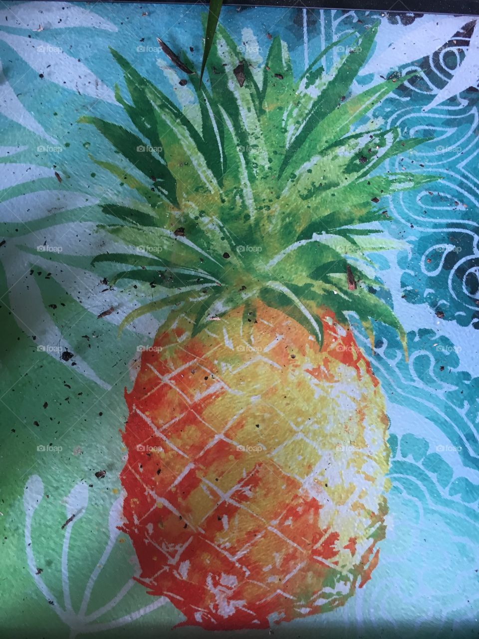 Pineapple art