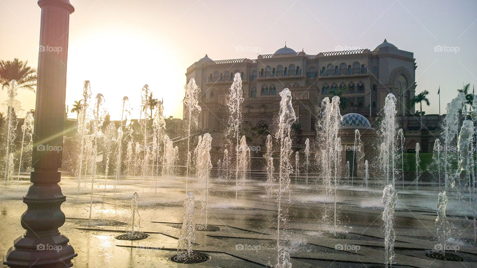 Emirates Palace. One of the tourist destinations in United Arab Emirates is the Emirates Palace. A place that welcomes everyone to unwind and be stunned by the artistic beauty of the place. A great place to chill with your loved ones. It feels like home to me. 