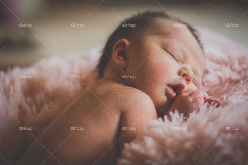 What babies do best, sleep.