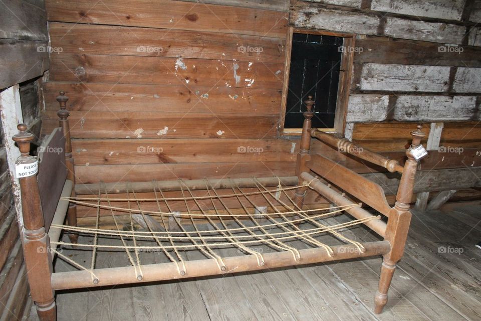 Old Slave Bed 