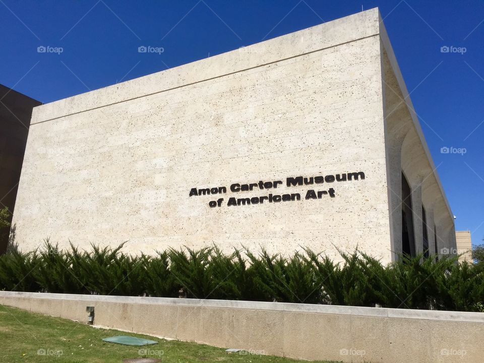 Amon Carter Museum - Modern design, clean line