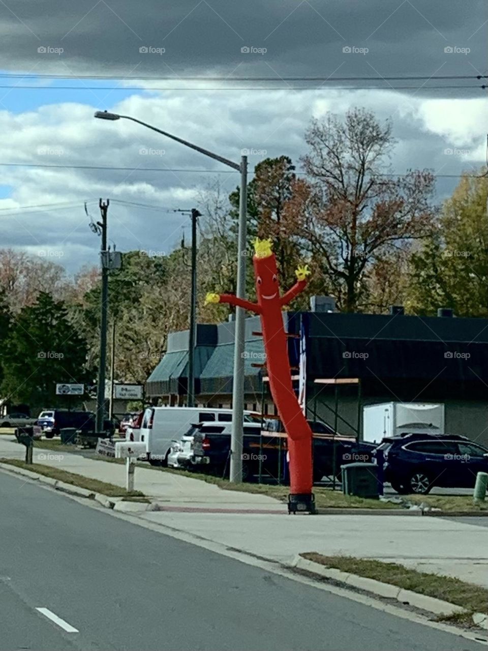 Windsock man