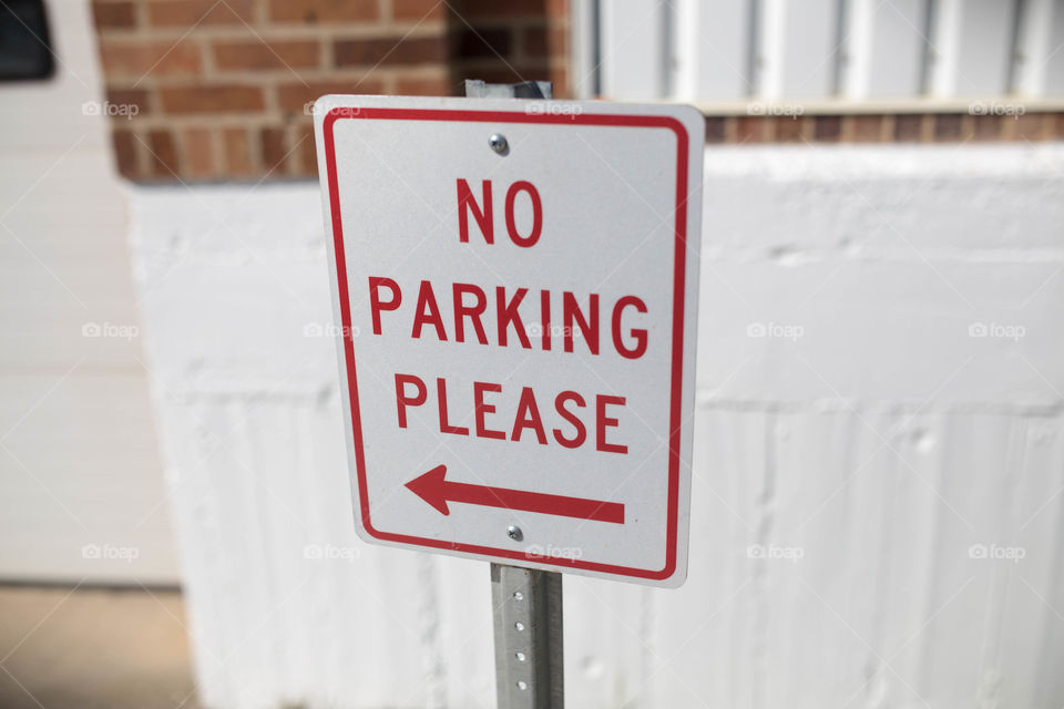 no parking sign